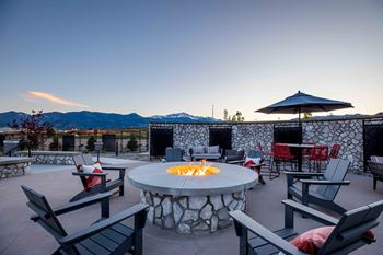 Fire Pit at Colorado Springs Rentals Near Me